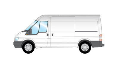 Lockitstorage van size in container